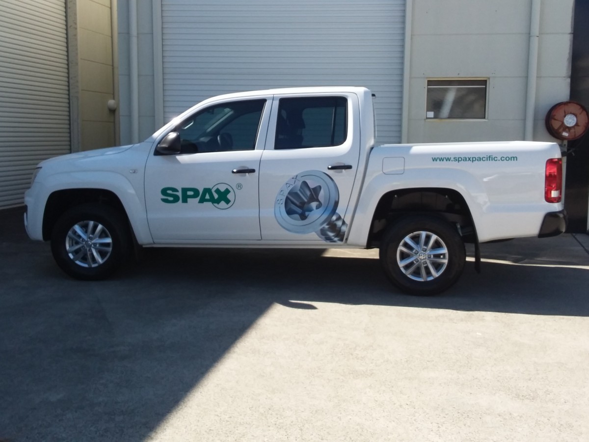 SPAX Vehicle Signage